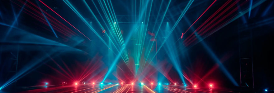 laser show captivant